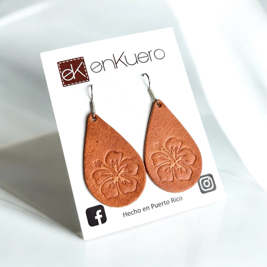 LEATHER EARRINGS