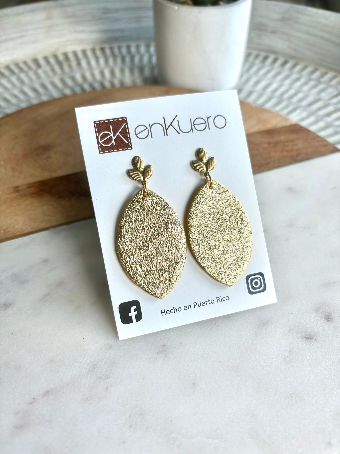 LEAF EARRINGS