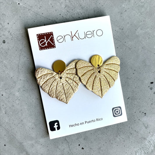 LEATHER EARRINGS