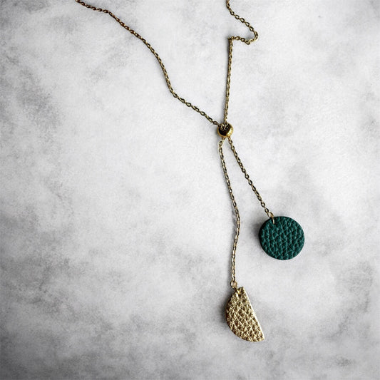 SLIDER GEO NECKLACE