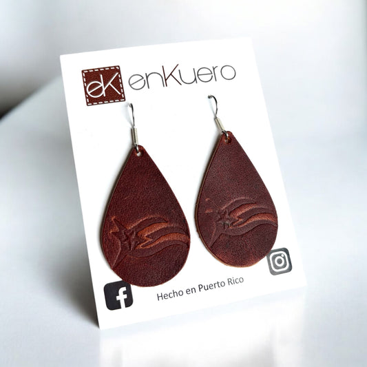 LEATHER EARRINGS