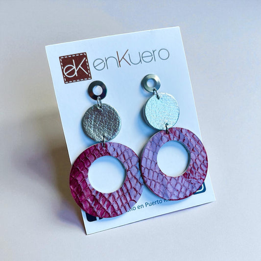 CUTOUT CIRCLES EARRINGS