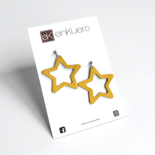 CUTOUT STARS EARRINGS