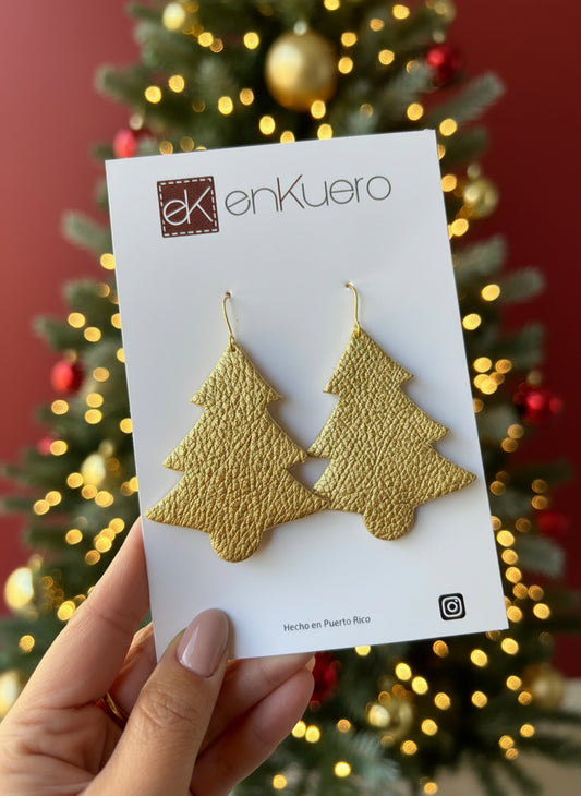 CHRISTMAS TREE EARRINGS