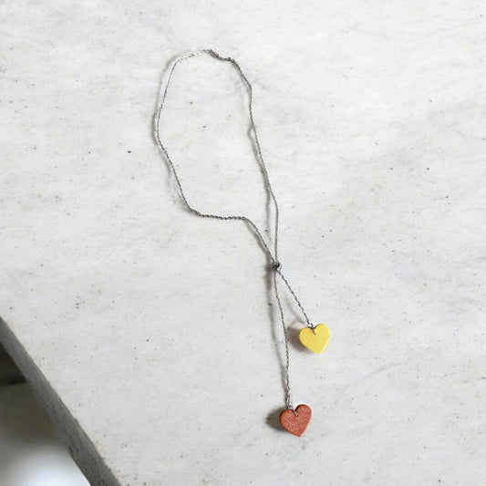 SLIDER LEATHER NECKLACE
