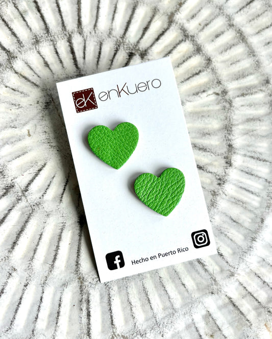 HEART STUD EARRINGS