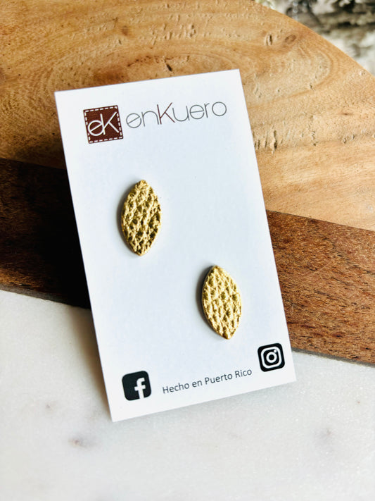 PETAL STUD EARRINGS