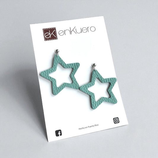 CUTOUT STARS EARRINGS