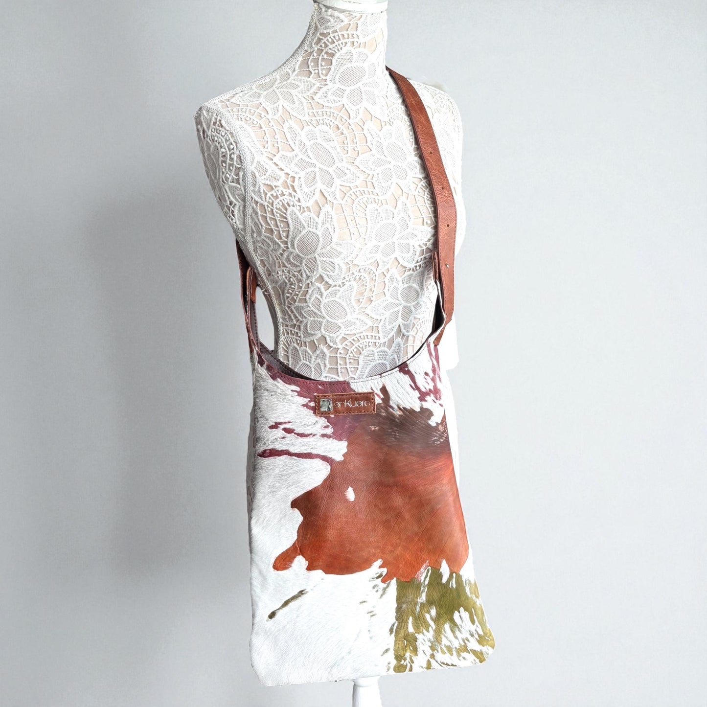 HAIR-ON LONG HOBO BAG