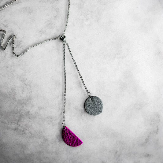 SLIDER GEO NECKLACE