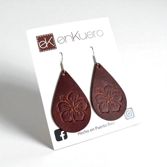 LEATHER EARRINGS