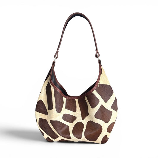 HAIR-ON HOBO BAG