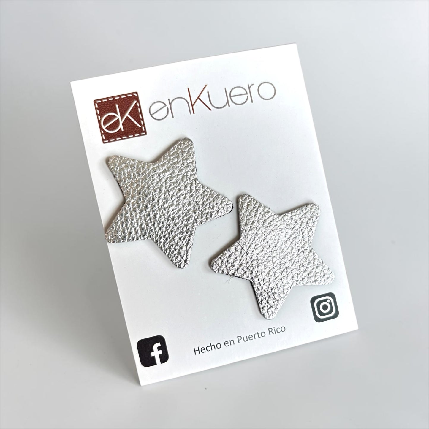 SILVER STARS EARRINGS