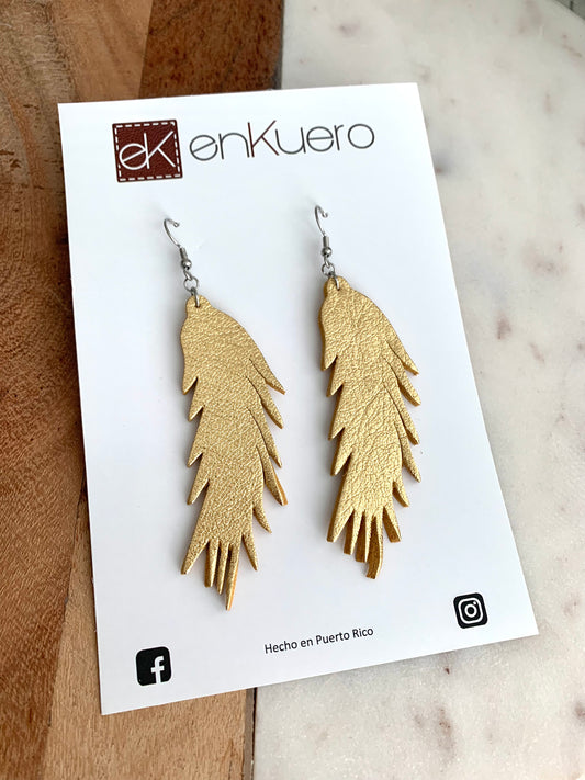 FEATHER EARRINGS