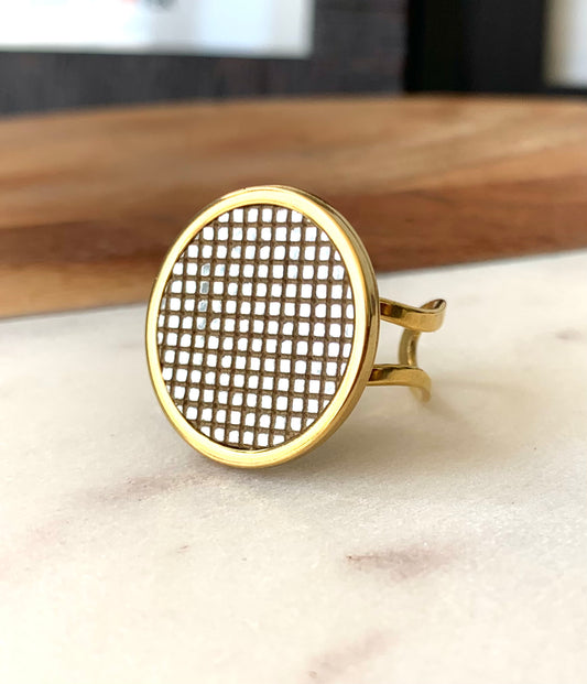 Leather Ring .75”